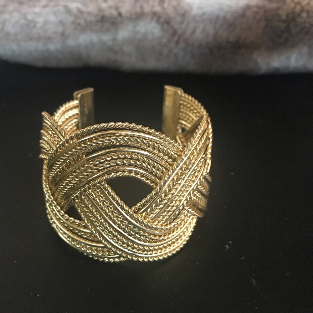Gold Cuff Bracelet
